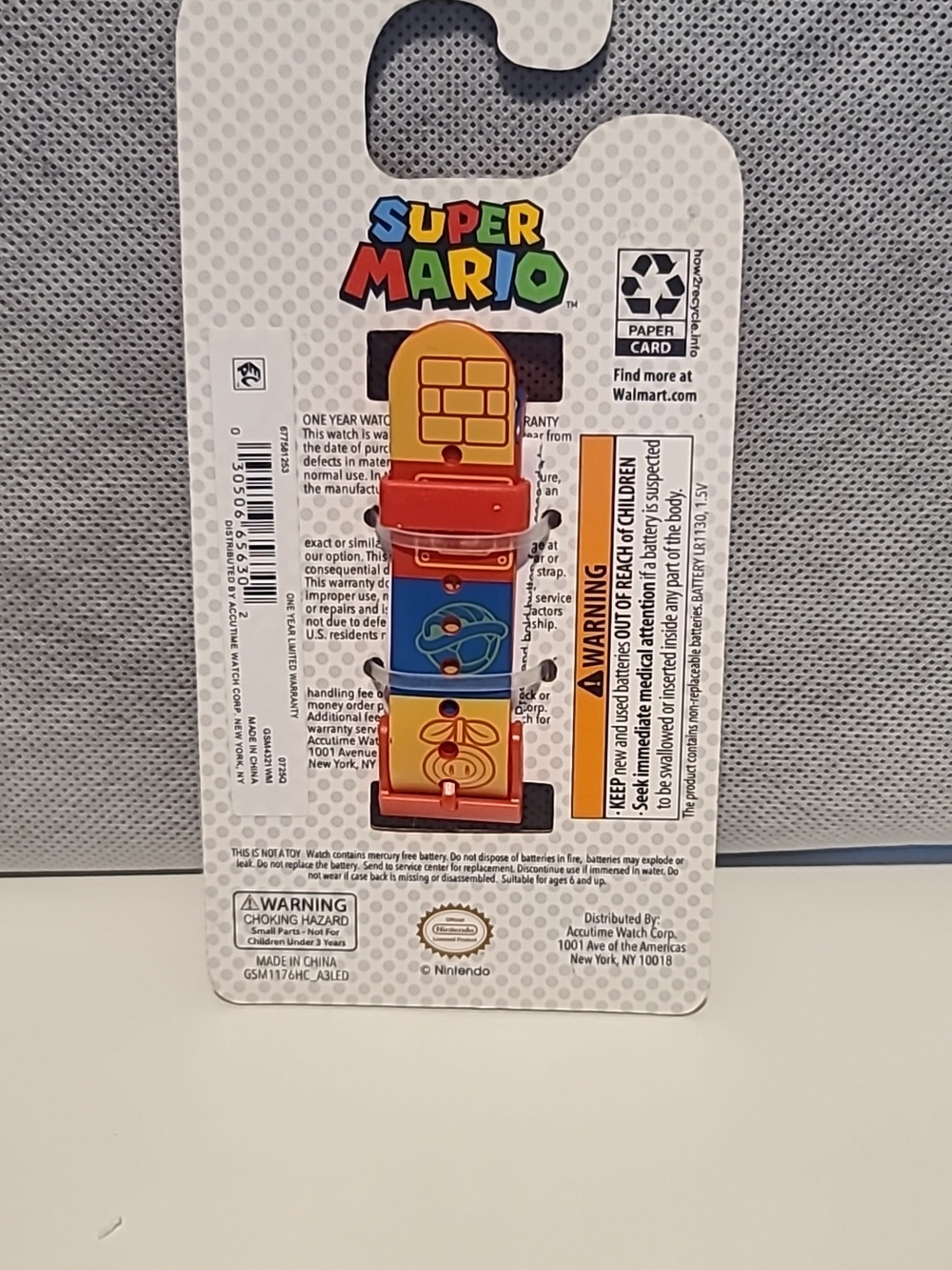 Super Mario LED Kids Watch (C5-X) - Picture 3 of 5